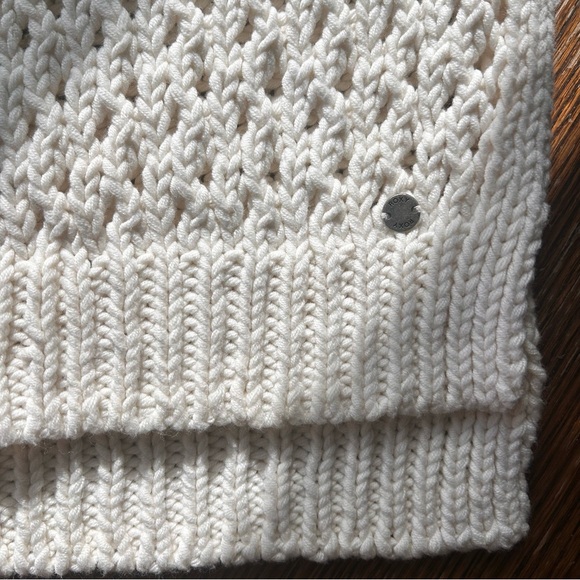 Roxy Cream Sleeveless Knit Sweater - Picture 3 of 7